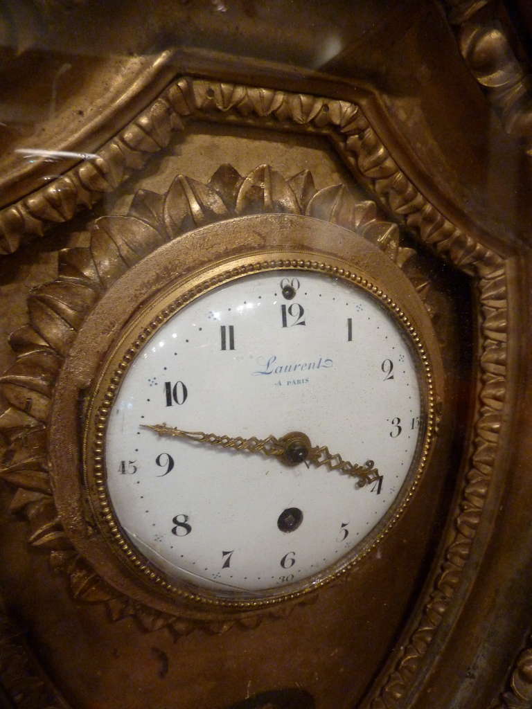 Fine and Rare Charles X 18th Century French Mantel Clock 3