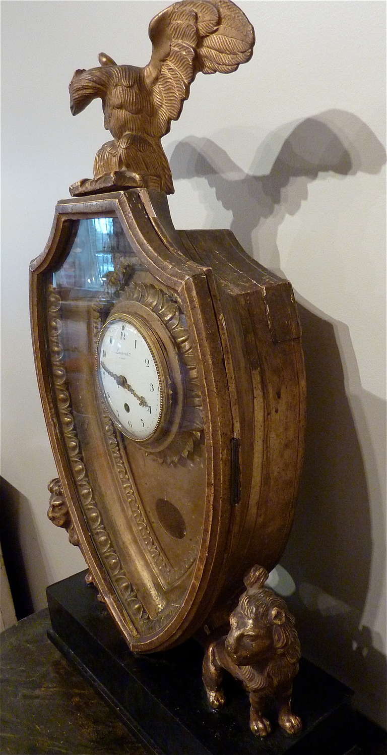 Fine and Rare Charles X 18th Century French Mantel Clock 4