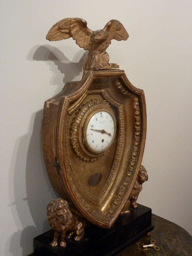 Fine and Rare Charles X 18th Century French Mantel Clock 5