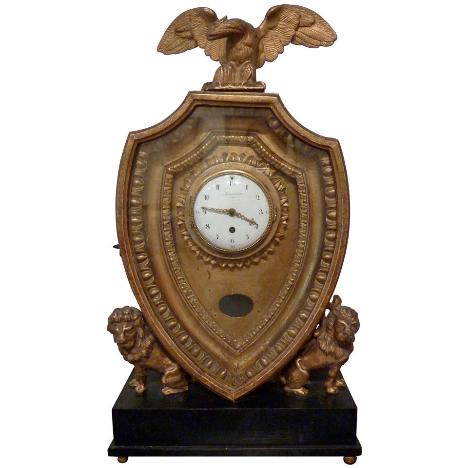 Fine and Rare Charles X 18th Century French Mantel Clock