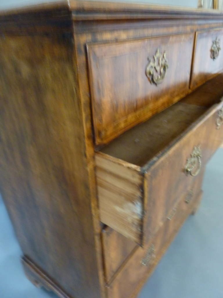 18th Century and Earlier A Fine George I Period Walnut Chest of Drawers