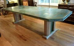 Custom Designed Copper Dining Table