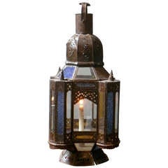 Vintage Moorish Style North African Lantern