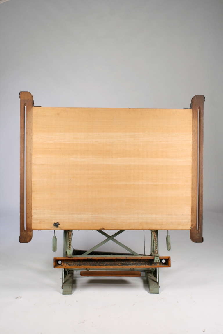 A Belgium Industrial Mechanical Architect’s Drafting Table