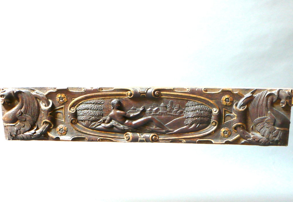 Finely Carved 16th Century Renaissance Architectural  Element.