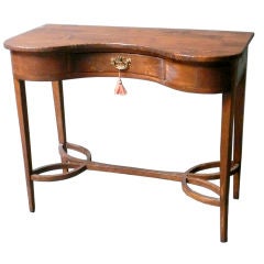 Unusual 19th Century English Side Table.