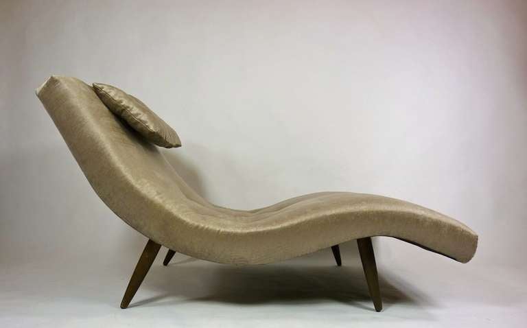 Mid-Century Modern Adrian Pearsall Chaise Longue