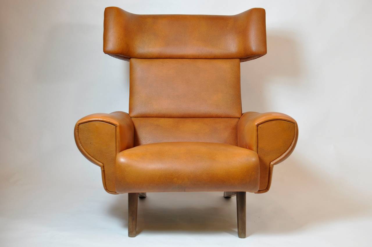 Scandinavian Modern 1970s Danish Lounge Chair