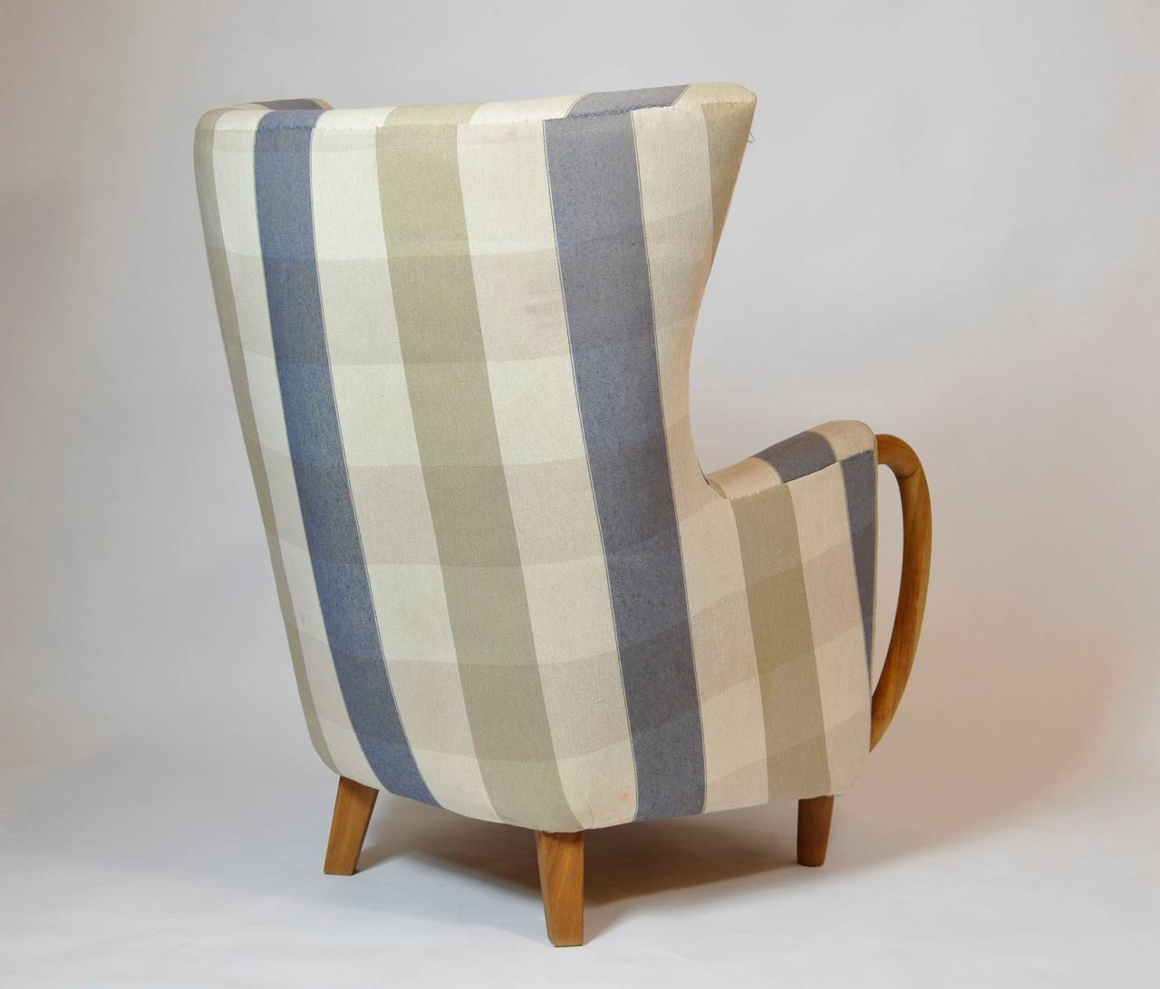 Oiled 1950s Danish Lounge Chair
