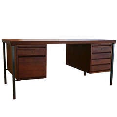 Danish mid century desk by Peter Hvidt