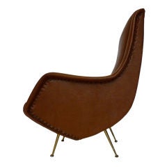 Italian Mid Century Lounge Chair