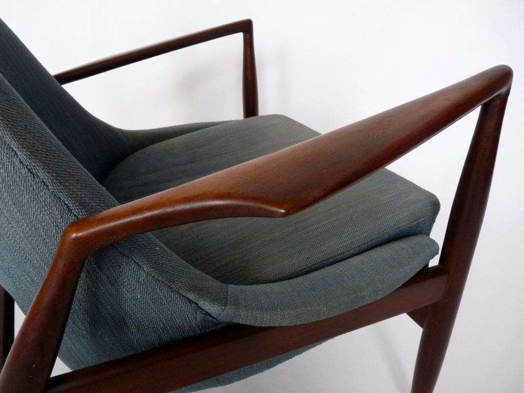 Fabric Ib Kofod-larsen Lounge Chair