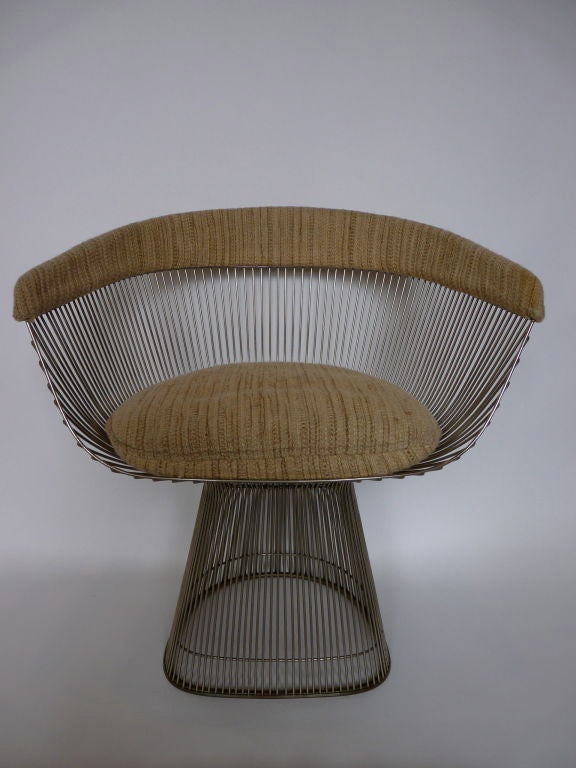 Set Of Six Warren Platner Chairs For Knoll