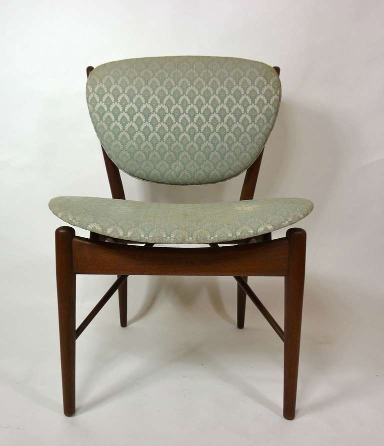 Finn Juhl Dining Chairs In Good Condition In Turners Falls, MA