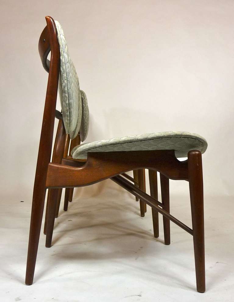 Finn Juhl Dining Chairs.  Two available.