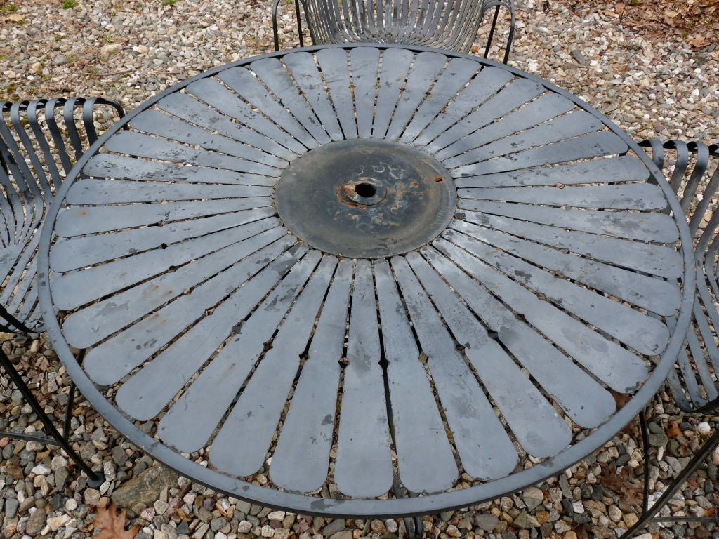 Outstanding Iron Garden Patio Table And Chairs 4