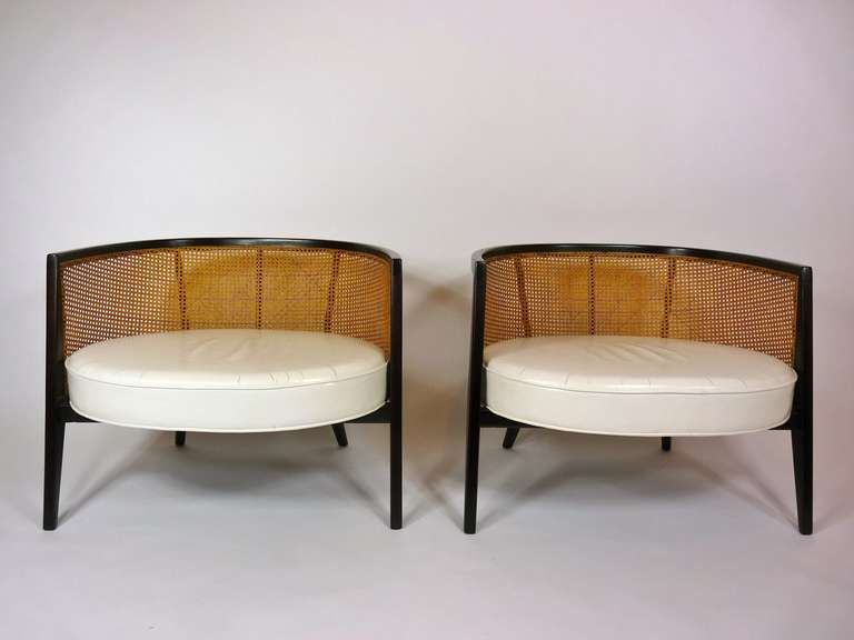 Mid-Century Modern Harvey Probber Cane Back Chairs