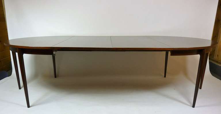 Danish Rosewood Dining Table 2