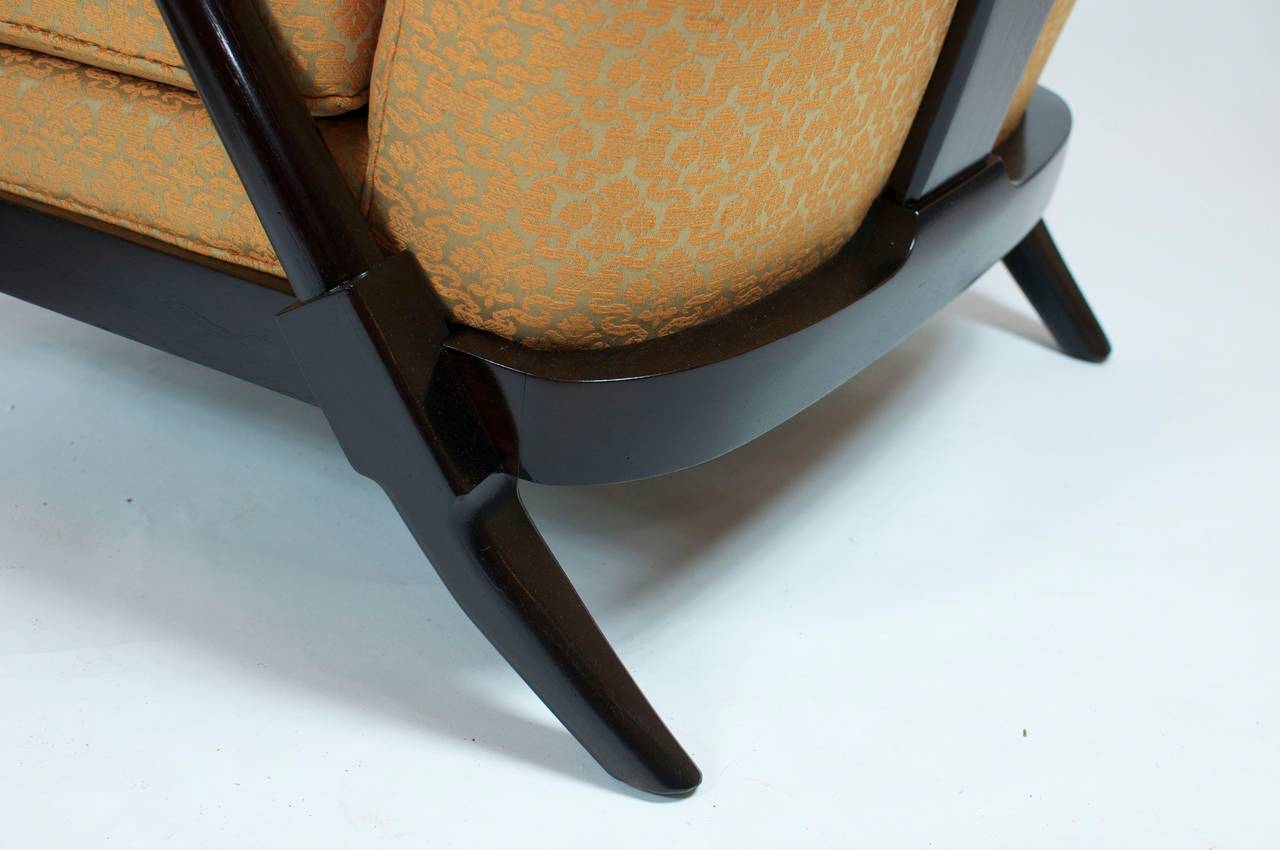 American Pair of Erwin Lambeth Chairs for Tomlinson
