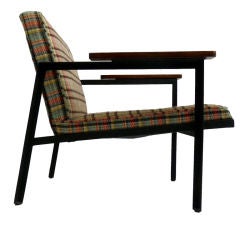 George Nelson Steel Frame Lounge Chair