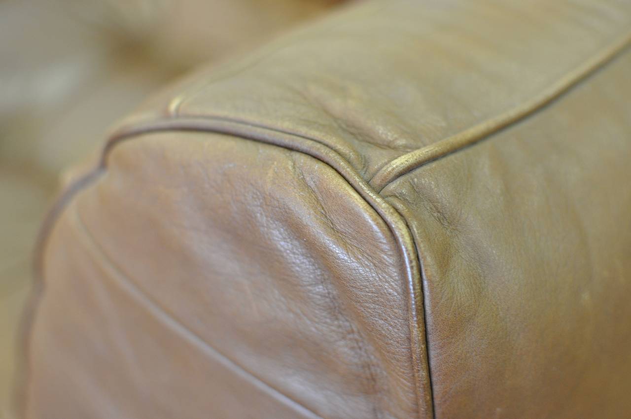 20th Century Vintage De Sede 5 Piece Leather Sofa