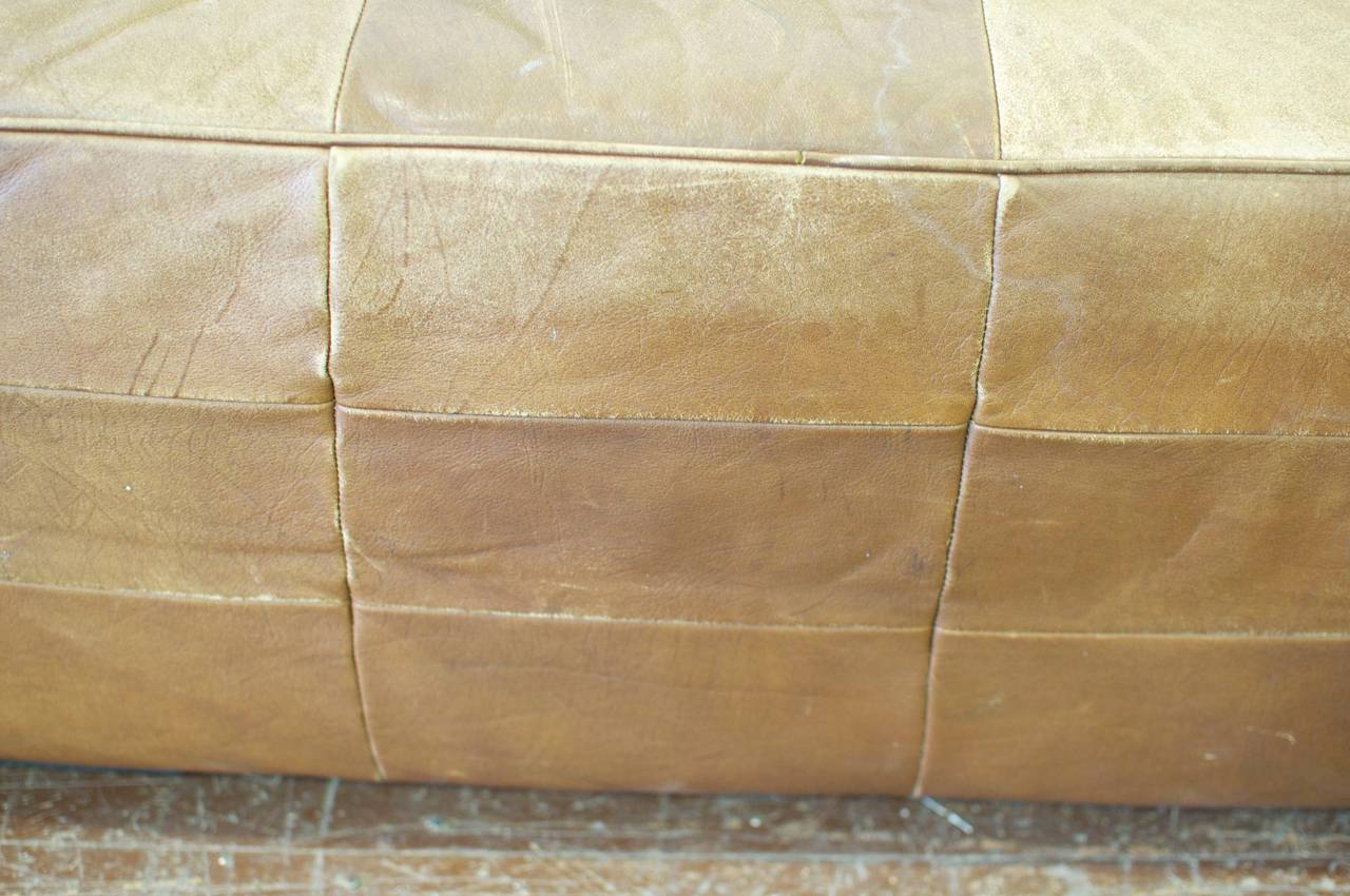 Vintage De Sede 5 Piece Leather Sofa 4