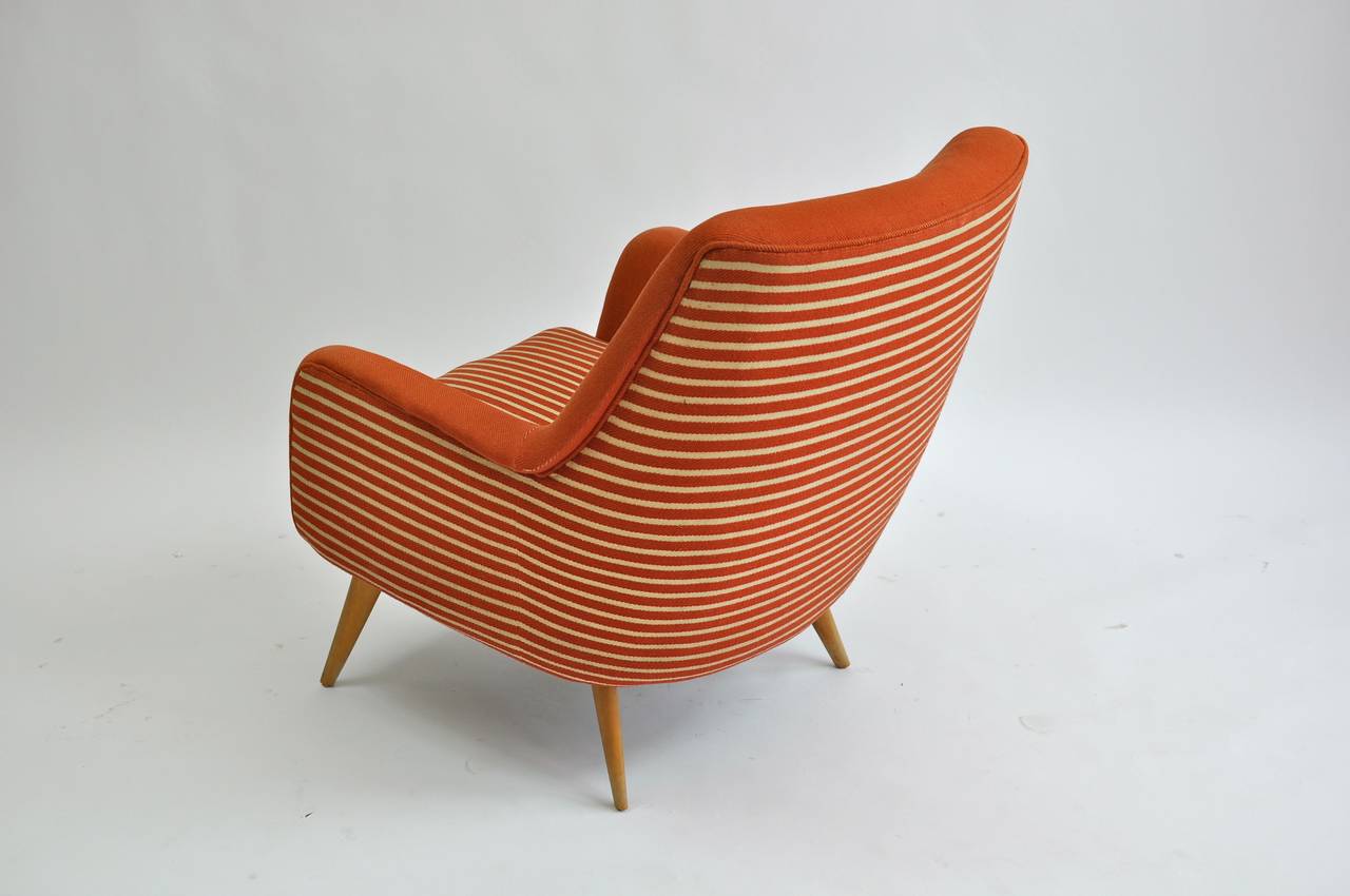 Pair of 1950s German Lounge Chairs 1