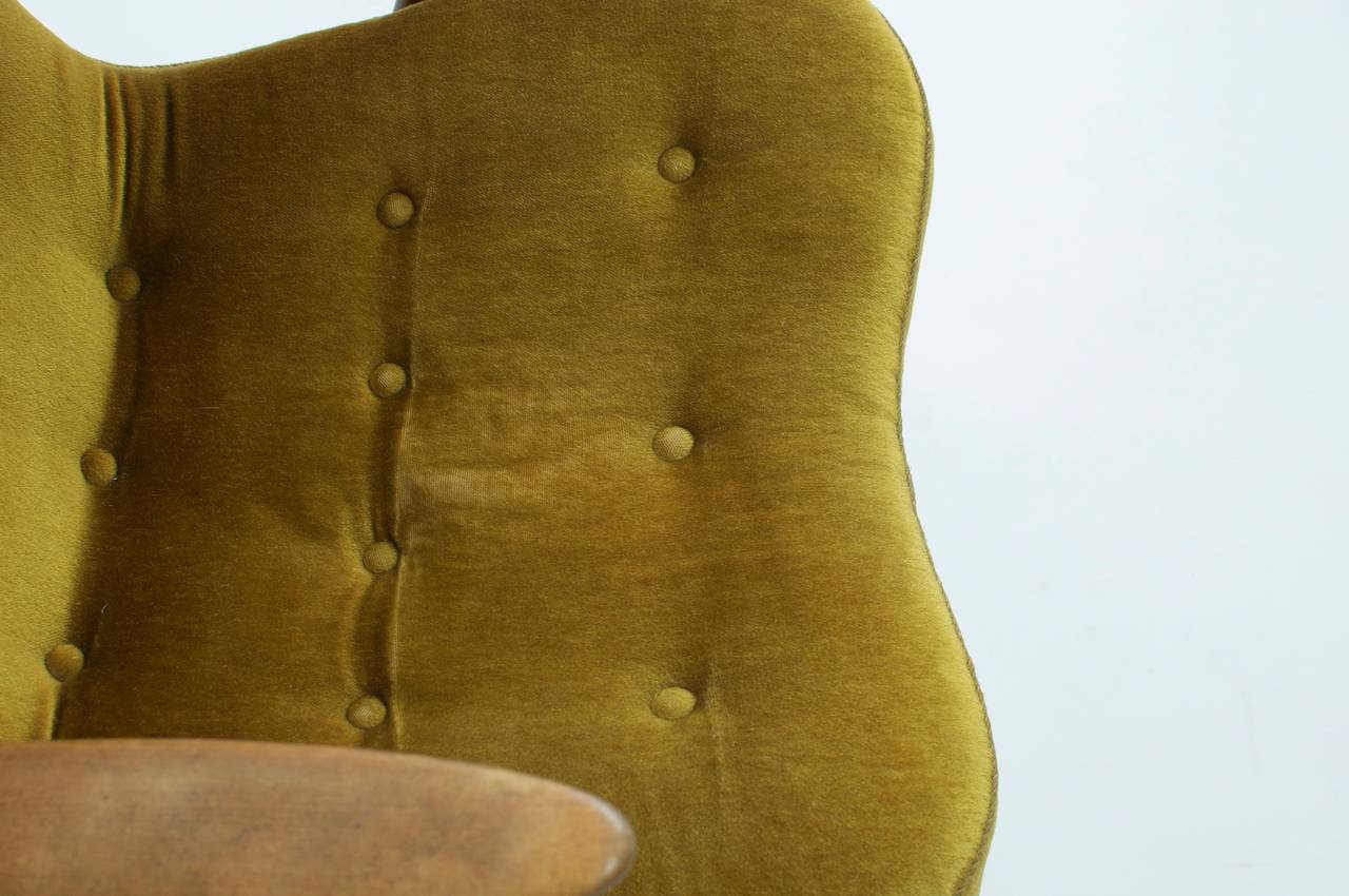 Danish Madsen and Schübel Pragh Lounge Chair For Sale