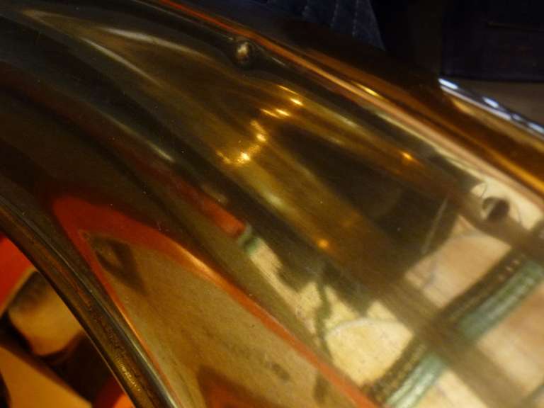 Mastercraft Brass and Mirror Coffee Table 1