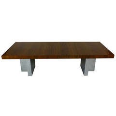 Milo Baughman Rosewood Dining Table