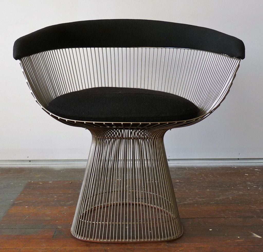 Set Of Six Warren Platner Chairs For Knoll In Excellent Condition In Turners Falls, MA