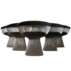 Set Of Six Warren Platner Chairs For Knoll