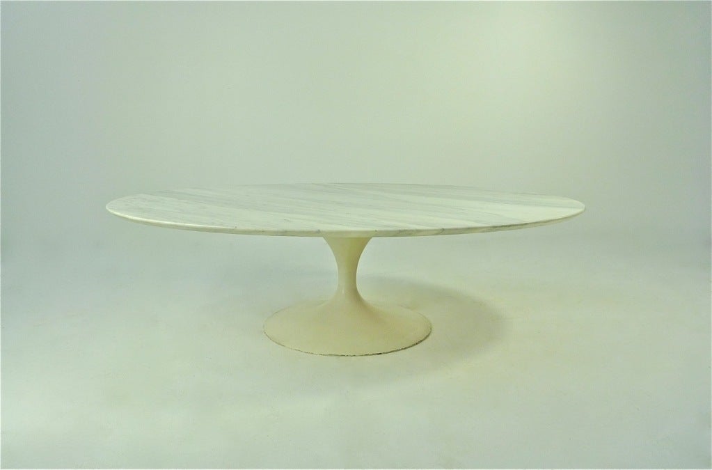 Eero Saarinen For Knoll Marble Top Coffee Table