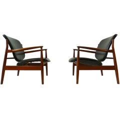 Pair Of Finn Juhl Lounge Chairs