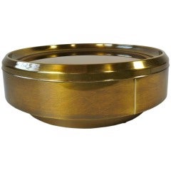 Mastercraft Brass And Mirror Coffee Table