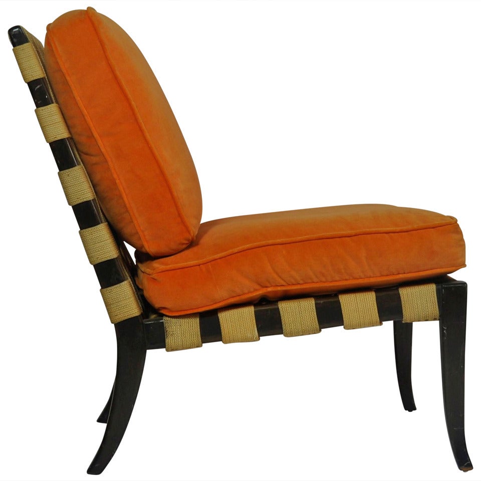 Rare Lounge Chair by T. H. Robsjohn-Gibbings
