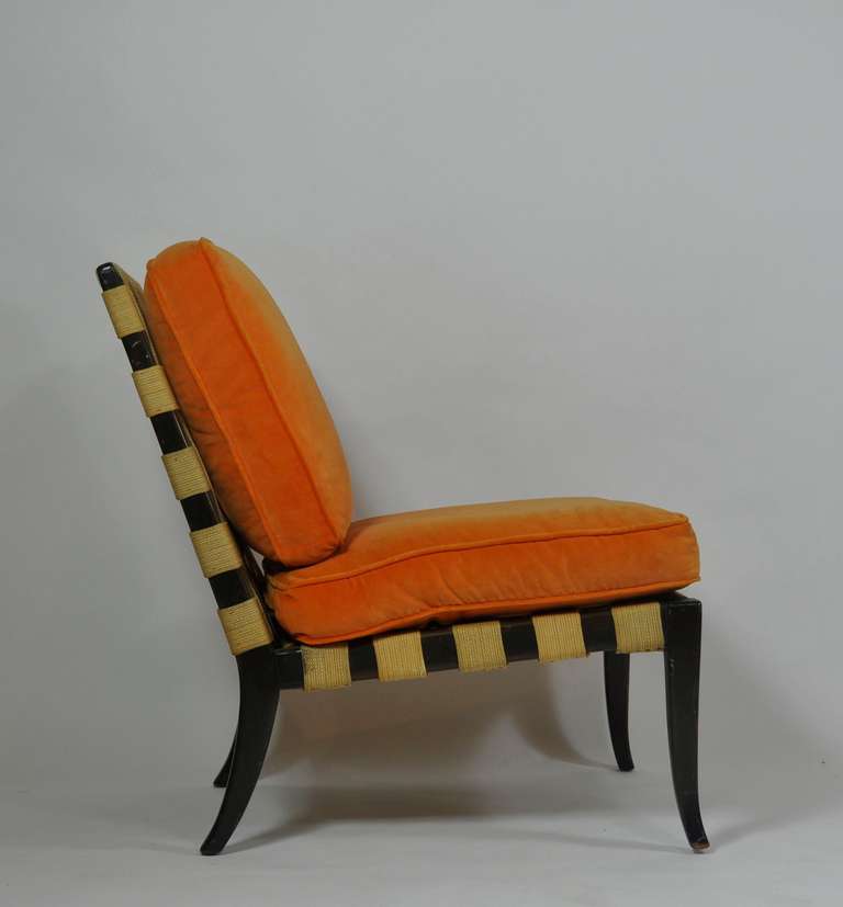 Rare Lounge Chair by T. H. Robsjohn Gibbings