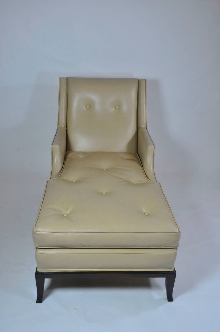 PVC Rare Chaise by T. H. Robsjohn-Gibbings