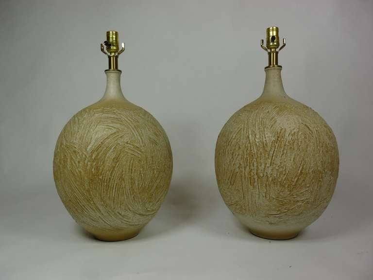 Pair of lamps by Lee Rosen for Design Technics.