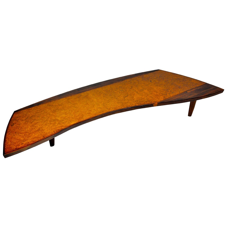 George Nakashima Coffee Table for Widdicomb For Sale