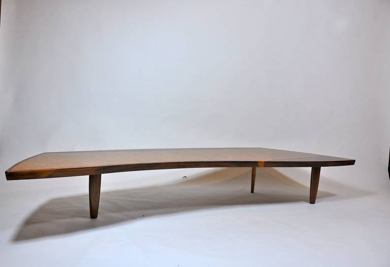 Mid-Century Modern George Nakashima Coffee Table for Widdicomb For Sale