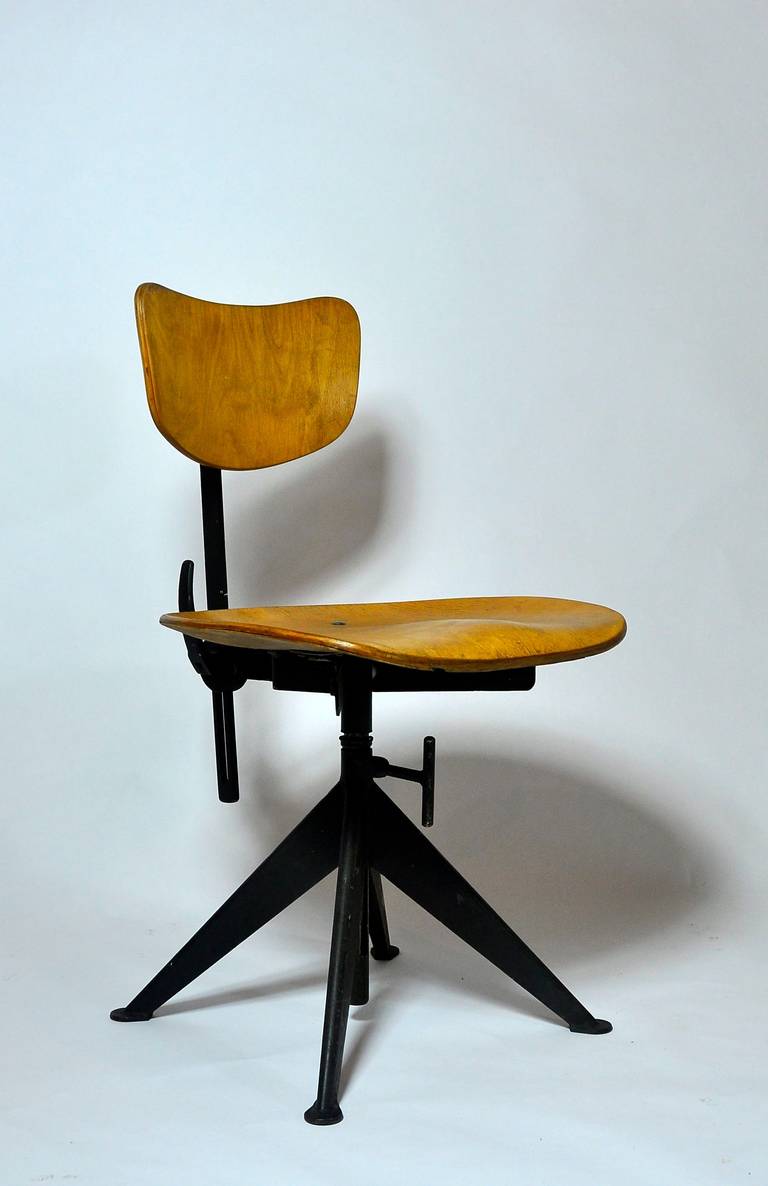 Industrial Odelberg Olsen Chair For Sale