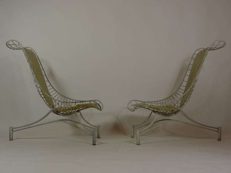 Vladimir Kagan Capricorn lounge chairs.