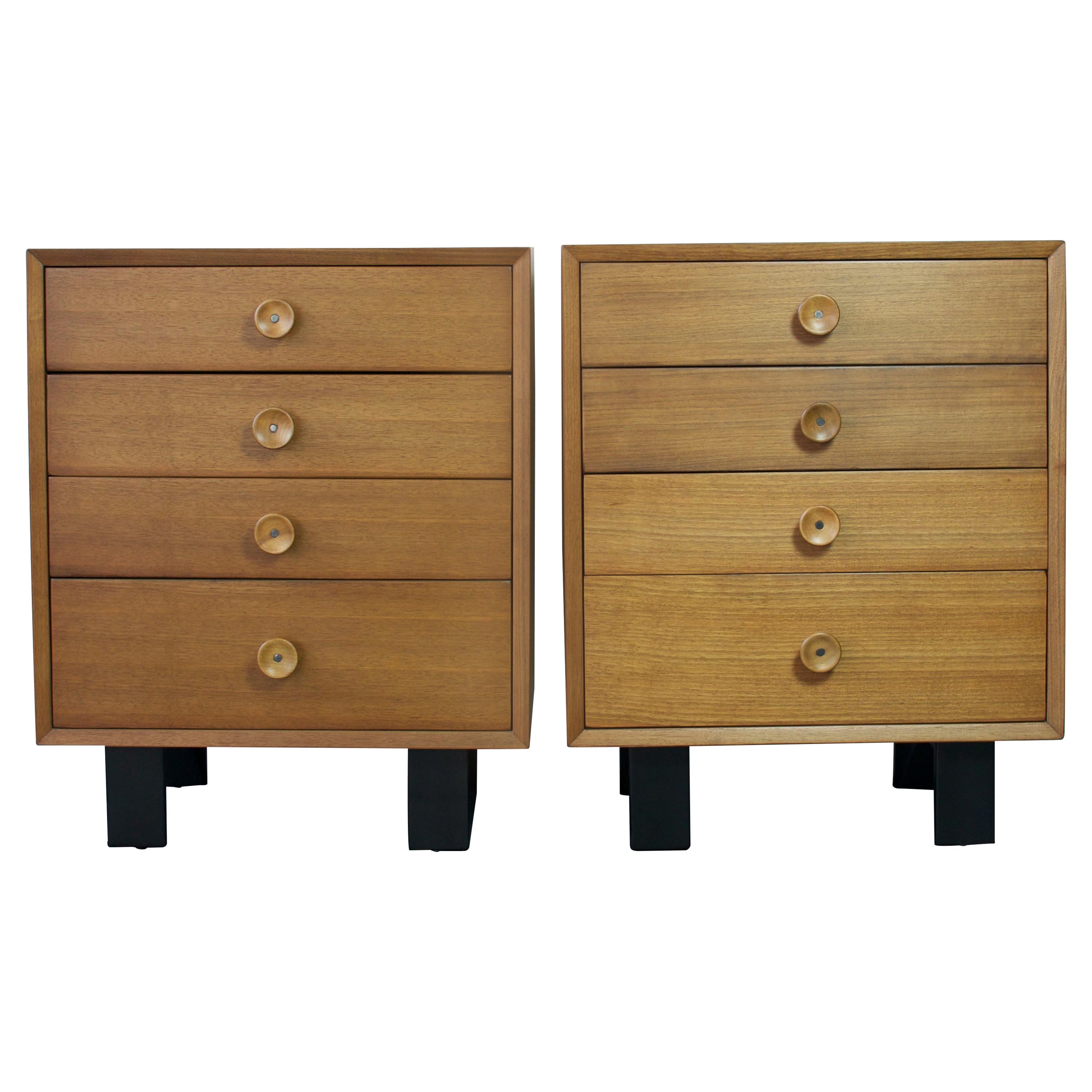 Pair of George Nelson for Herman Miller Small Dressers
