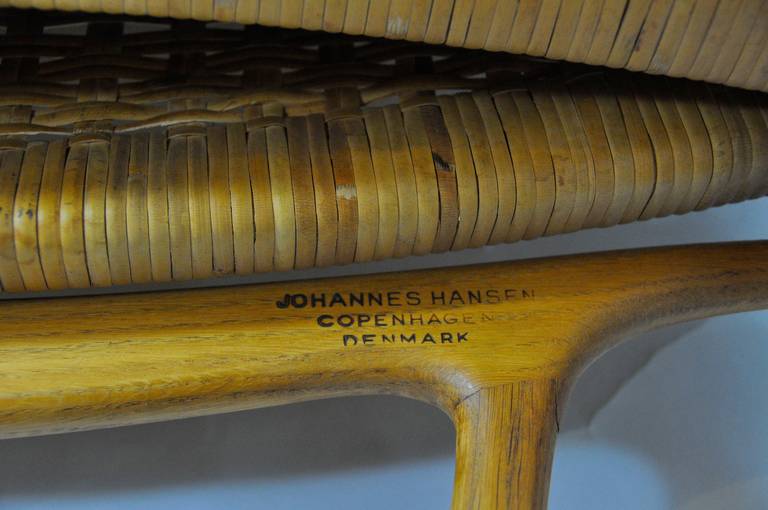 Oak Hans Wegner Folding Chair For Sale
