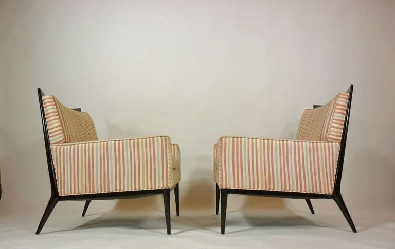Pair of Lounge chairs by Paul Mccobb.