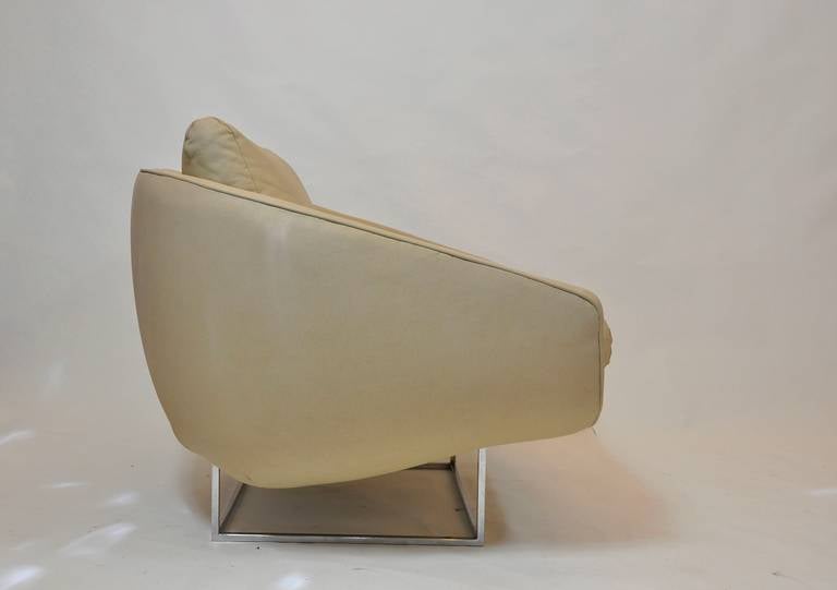 Milo Baughman Lounge Chair In Good Condition In Turners Falls, MA