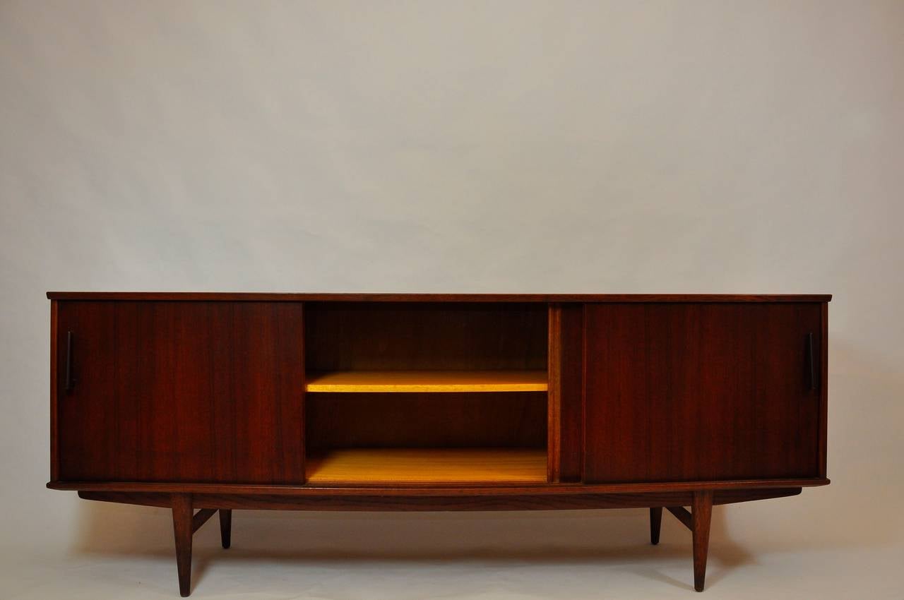 1950s Teak Credenza 4