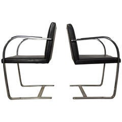 Vintage Pair of Knoll Brno Chairs