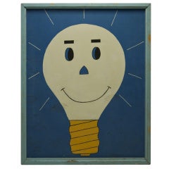 Vintage Pop Art Trade Sign Vintage Pop Art Trade Sign